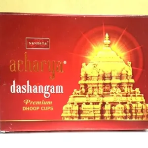 Nandita Acharya Dashangam Premium Dhoop Cup 12Pcs