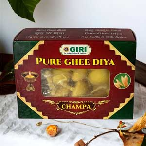 Giri Pure Ghee Diya Champa 20 Pcs