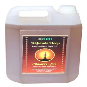 Akhanda Pancha Deep Oil 5 Ltrs - Puja