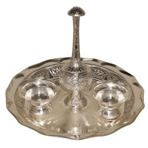 Welcome Set - German Silver Pooja Thali Items