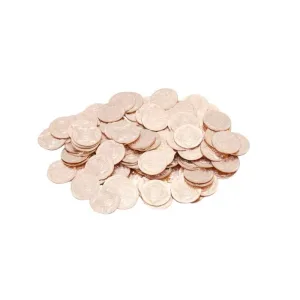 Kubera Lakshmi Copper Coins for Puja - Box