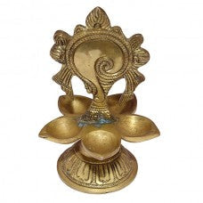 5 Deep lamp with Shank - Antique Finish