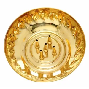 BS Plate Pipe Bathi No.1 Incense Sticks and Holder - 0.040 Kgs