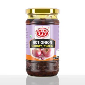777 Hot Onion Chutney / Thokku 300g