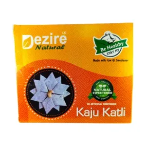 Dezire Sugar Free Low GI Kaju Katli 200g (pack of 3)