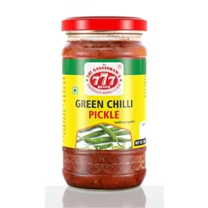 777 Green Chilly Pickle 300g
