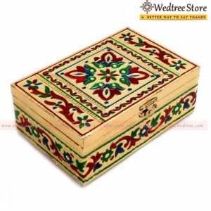 Minakari Gold Box Large 5X7