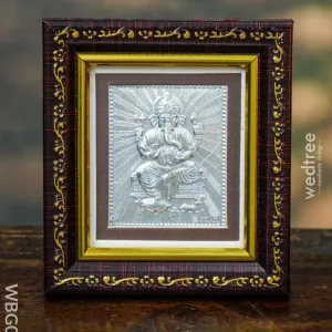 Photoframe Silver Plated - Small - Ganesha