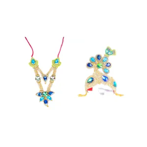 Stone Mala Kireedam Set (Medium)