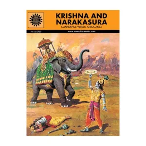 Krishna And Narakasura - English