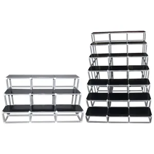 Giri Plastic Golu Padi Extension - 3 to 7 Steps | Kolu Steps/ Triple Size/ Navaratri Golu Stand