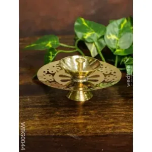 WD BRASS ROUND SHAPED DIYA