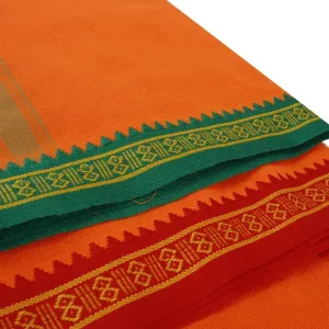 Orange Veshti - Thalapathi Spl 2 Mtr