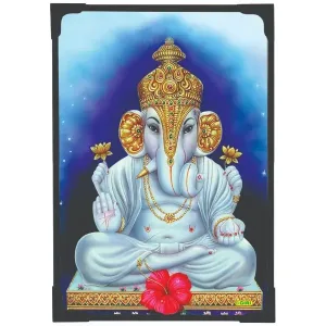 Lamination Photo - Ganesha - 6 x 4 Inches