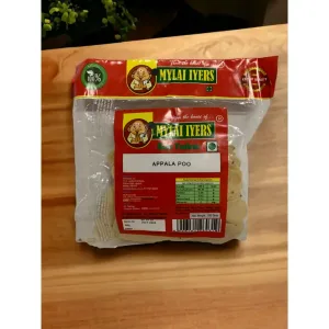 MYLAI IYERS APPALAPOO Vadam/ Vadiyalu / Sandige -100g