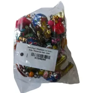 Hanging 2 Elephant 1.5 Inch - Side Thoranam Set