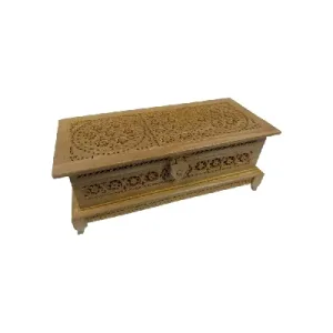 Jali Box - Wood - 9x4 Inch