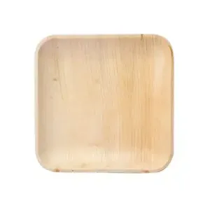 10" Palm Leaf Square Plate (pack of 25)
