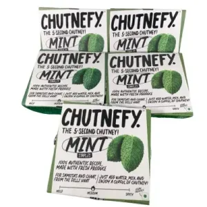 Chutnefy Mint Chutney (Bombay)| 5 Second Mint Chutney (pack of 5)
