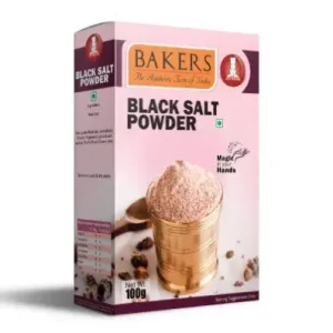 BAKERS BLACK SALT POWDER 100gms (pack of 10)