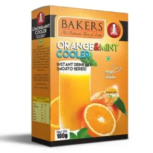 BAKERS PINEAPPLE AND MINT COOLER 100 gms  (pack of 3)