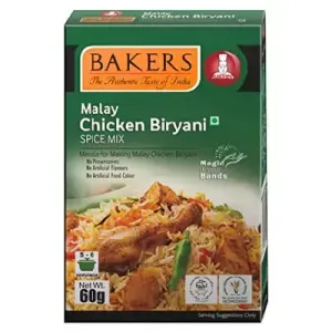 BAKERS MALAI CHIKEN BIRYANI 60 gms