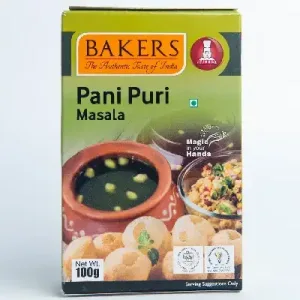 BAKERS PANI PURI MASALA 100 gms (pack of 10)