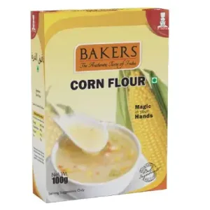 BAKERS CORN FLOUR 100 g (pack of 10)