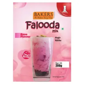 BAKERS FALOODA MIX ROSE 200 g  (pack of 3)