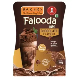 BAKERS FALOODA MIX CHOCLATE 200 g (pack of 10)