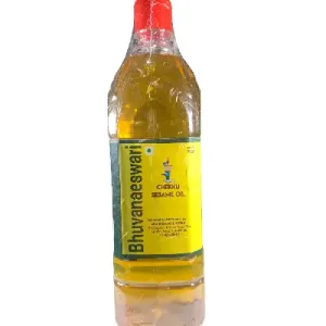 Bhuvanaeswari Oil Mills (Cold Pressed) Chekku Sesame oil - 1 Litre