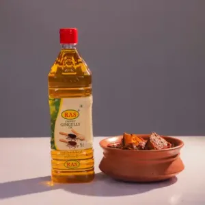 RAS Cold Pressed Chekku Gingelly oil - 1Ltr