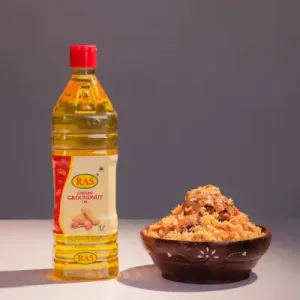 RAS Cold Pressed Chekku Groundnut oil - 5Ltr