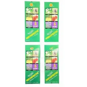 Amrutha Panchamrutha 5-in-1 Incense Sticks (Agarbati)-(Pack of 4)