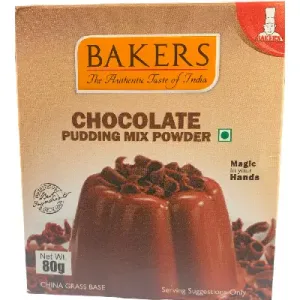 BAKERS CHOCLATE PUDDING MIX POWDER 80 g (pack of 3)