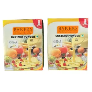 BAKERS CUSTARD POWDER VANILLA 500 g  (pack of 2)