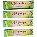 Ketaki Pushpa Incense Sticks (Agarbati)-(Pack of 4)
