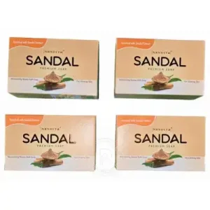 Nandita Premium Chandan Soap - 100g-(Pack of 4)