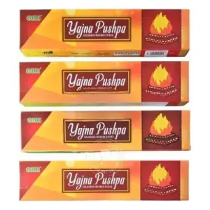 Yagnapushpa Incense Sticks (Agarbati)-(Pack of 4)