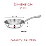 AVIAS TRIPLY FRYPAN - 24cm (1.5L)_2