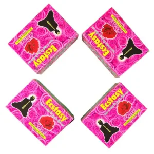 Ecstasy Rose Incense Cones 25Gms