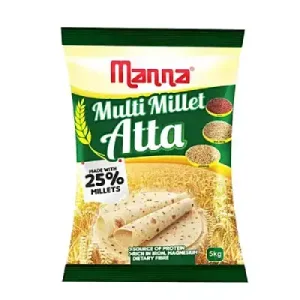 Manna Multimillet Atta-25kg (25x1Kg Pack )
