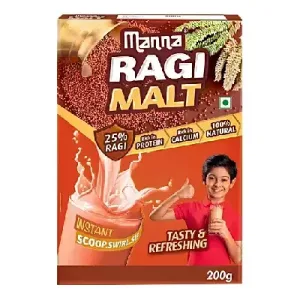 Manna Ragi malt-200g (pack of 2)