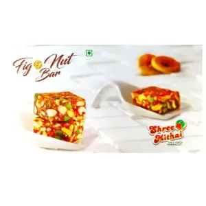 Shree Mithai Fig and Nut Bar Small 8 pcs