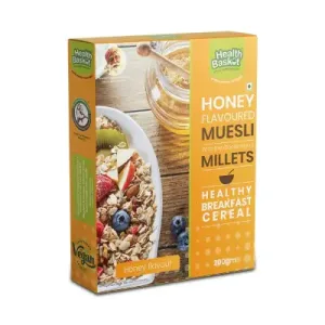 Health Basket MILLET HONEY MUESLI 200gms