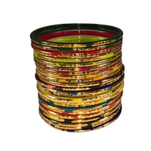 Glass Bangles 24 Pcs