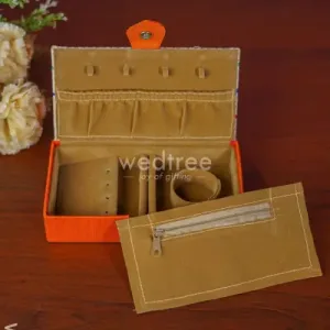 Jewel box rectangle with Colourful Dots - W4225