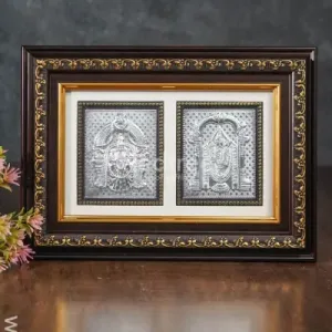 Silver Balaji Padmavathi Thayar Frame - WL2460