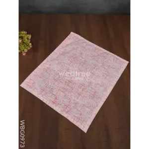 Striped Saree Cover - WBG0973