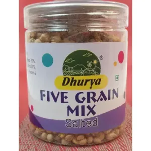 Dhurya FIVE GRAIN MIX SALTED 150GMS